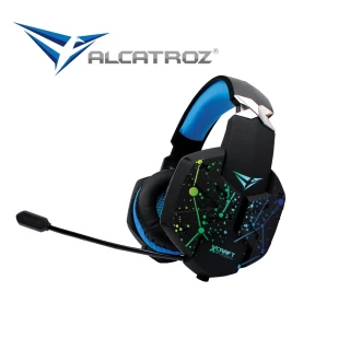 【Alcatroz】星際幻彩系列 電競耳機麥克風_HP2000X(酷炫節奏式變換電競耳機)
