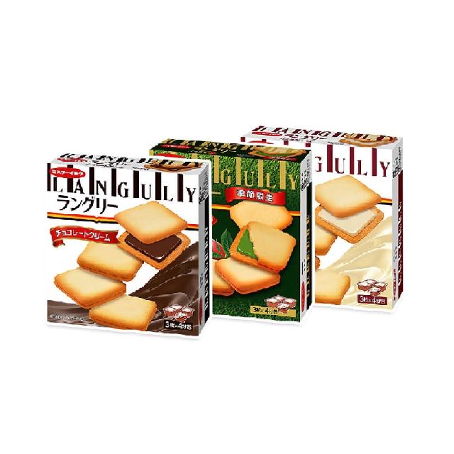 【伊藤】夾心薄餅 4盒組 宇治抹茶 香濃可可 香草奶油 聖誕節 派對聚會 校慶 園遊會 下午茶 野餐 小包裝 