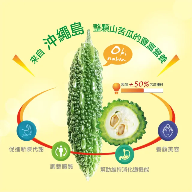 【愛之味生技】山苦瓜雙效錠200粒/瓶(4瓶入)