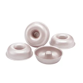 【美國Chefmade】甜甜圈造型 獨立不沾模具-4入組(CM073)