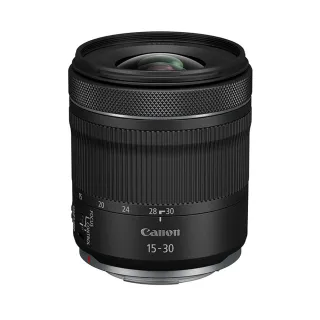 【Canon】RF 15-30mm F4.5-6.3 IS STM 輕巧超廣角變焦鏡(公司貨)