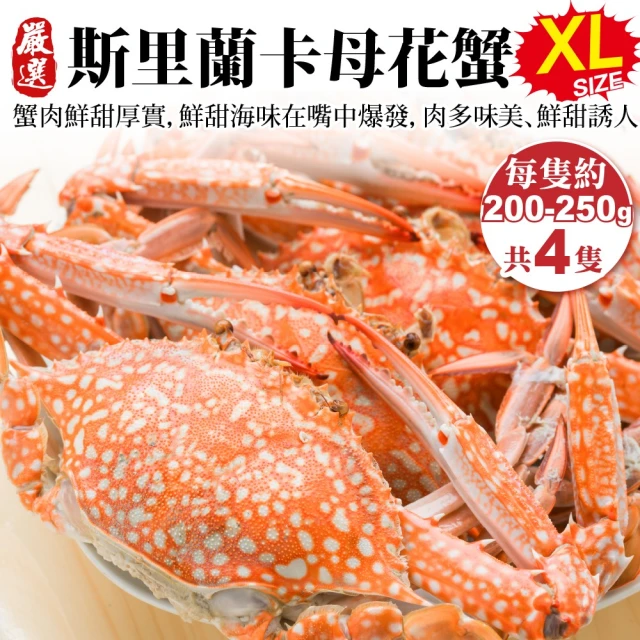 三頓飯 韓式剖半藍蟹(2盒_9-12入/500g/盒)評價推