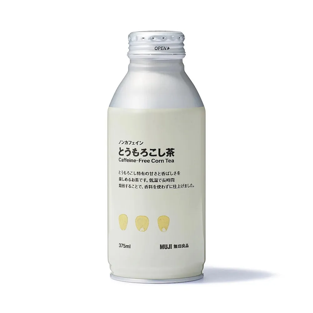 【MUJI 無印良品】鋁罐無咖啡因玉米茶/375ml