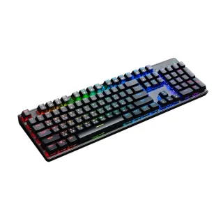 【加購價】Lexking雷斯特 RF-7307 無線光之鍵 RGB 雙模機械式鍵盤