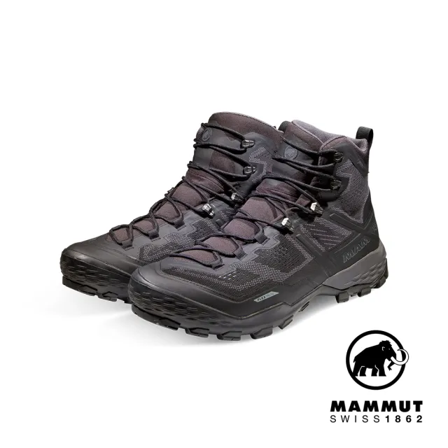 【Mammut 長毛象】Ducan High GTX 高筒登山健行鞋 男款 黑 #3030-03471