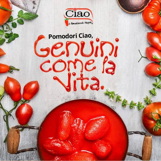 即期品【Ciao】義大利 碎粒蕃茄 400g(效期20260901)