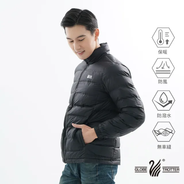 【遊遍天下】男女款防風防潑水無車縫保暖羽絨外套(M-5L)