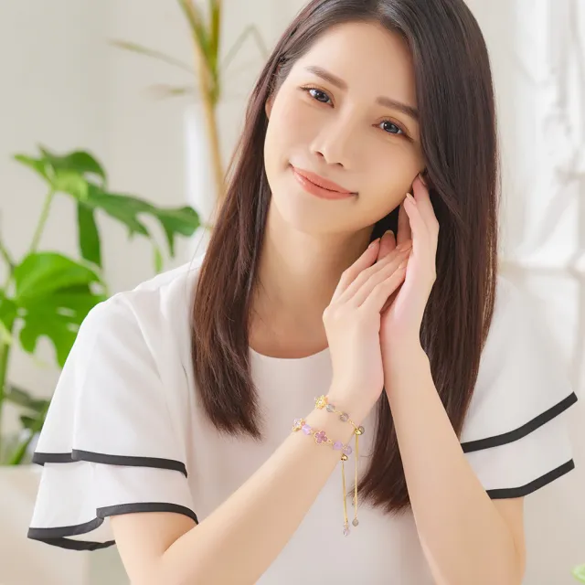 【咕咕好運GoodGoodLuck】花田囍事晶石手練｜《含開光》開智慧｜提升正能量｜貴人運(#戀愛運#招貴人)