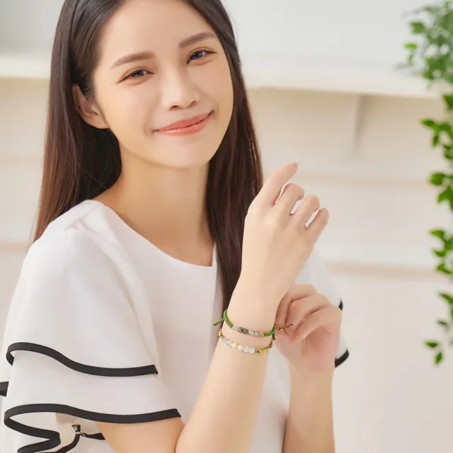 【咕咕好運GoodGoodLuck】摩根石｜平安金剛結手繩《含開光》好心情｜正能量、提升悟性、好人緣(#避邪#擋煞)