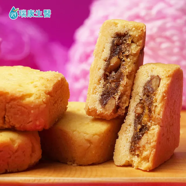 【瑞康生醫】木鱉果核桃堅果鳳梨酥6入禮盒/盒-共4盒(純素鳳梨酥、木鱉果、核桃堅果)_年菜 年節禮盒