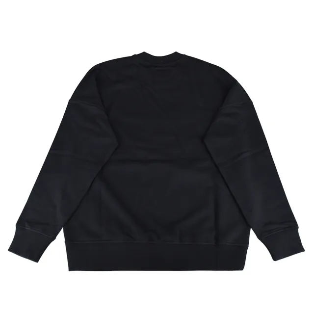 【RICK OWENS】RICK OWEN x CHAMPION聯名款草寫LOGO星星設計純棉長袖T恤(男款/黑)