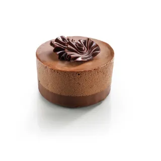 【嚐點甜】法國雙色巧克力慕斯蛋糕(共10個_2個/170g/包)
