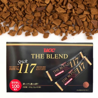 【UCC】117精緻即溶咖啡-隨身包100入/盒(無糖/2gx100入/盒)