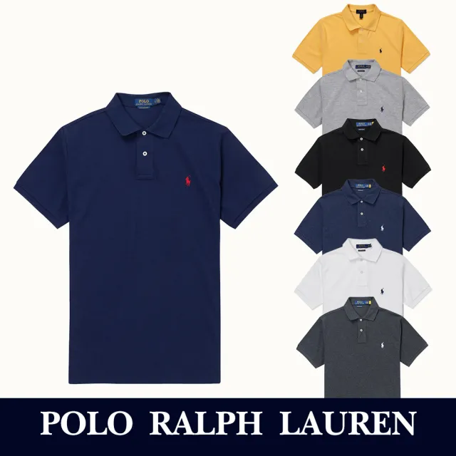 RALPH LAUREN】RL POLO 經典雙11特殺刺繡小馬短袖POLO衫上衣-多色組合