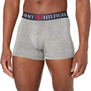 【Tommy Hilfiger】2022男時尚灰色四角內著-網(預購)