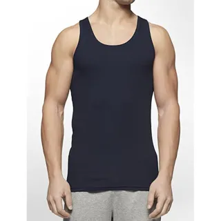 【Tommy Hilfiger】2022男時尚棉質彈性背心黑色3件組-網(預購)