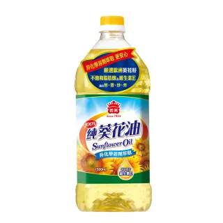 【義美】100％純葵花油1.5L(4罐組)