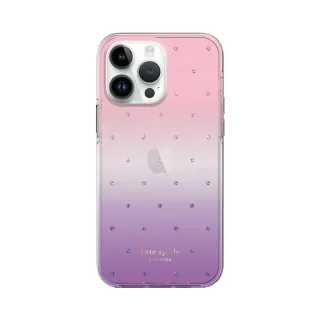 【KATE SPADE】iPhone 14 Plus 精品手機殼 紫色星空(保護殼/手機套)