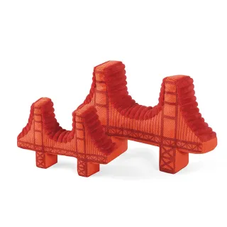 【P.L.A.Y.】環遊勝地-加州金門大橋S(陪伴 解壓 發聲 狗玩具)