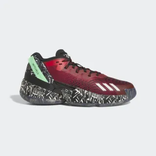 【adidas 愛迪達】D.O.N. Issue 4 男 籃球鞋 運動 球鞋 米契爾 聯名 避震 耐磨 深紅 黑(IF2162)