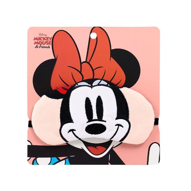 【Disney 迪士尼】迪士尼經典人物 舒壓透氣眼罩 可愛遮光眼罩(改善睡眠品質 降低疲勞感)