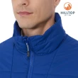 【Hilltop 山頂鳥】科技棉短大衣（可銜接GORE-TEX外件） 男款 藍｜PH22XM09ECE0