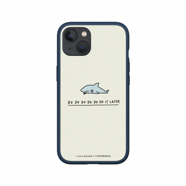 【RHINOSHIELD 犀牛盾】iPhone 11/11 Pro/Max Mod NX手機殼/I Love Doodle-鯊魚(I Love Doodle)