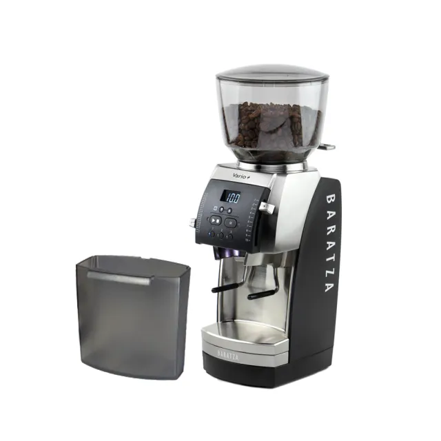 【美國Baratza】專業定時220段自動研磨電動咖啡磨豆機Vario+(新升級金屬調節器瑞士陶瓷刀盤公司貨有保固)