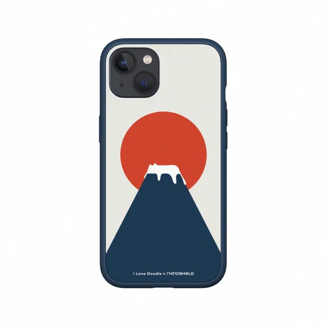 【RHINOSHIELD 犀牛盾】iPhone 12 mini/12 Pro/Max Mod NX手機殼/I Love Doodle-富士山(I Love Doodle)