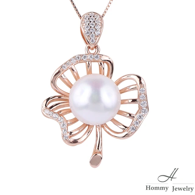 Hommy Jewelry 秘密秋葉 巴洛克圓大珍珠項鍊(珍珠)