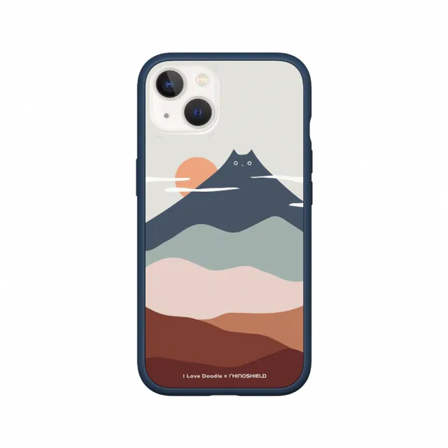 【RHINOSHIELD 犀牛盾】iPhone 13 mini/13 Pro/Max Mod NX手機殼/I Love Doodle-貓咪山(I Love Doodle)