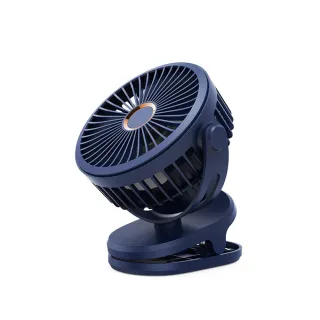 【KCS 嚴選】超大容量USB充電風扇(四檔大風/桌扇/夾扇)