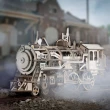 【Robotime】若態 蒸氣火車 LK701(火車 立體拼圖 玩具車 組裝模型 拼圖 聖誕禮物 益智拼圖)