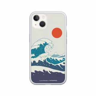 【RHINOSHIELD 犀牛盾】iPhone 12 mini/12 Pro/Max Mod NX手機殼/I Love Doodle-貓咪海浪(I Love Doodle)