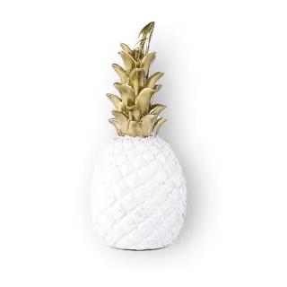 北歐風金色烤漆鳳梨開運桌飾 招財 招福 防小人 業績旺 改運