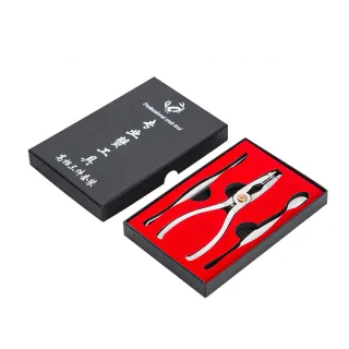 【吃蟹王】不鏽鋼吃蟹工具三件套(蟹針 蟹叉 蟹剪 蟹夾 蟹刀 剝蟹 龍蝦 大閘蟹 螃蟹鉗)