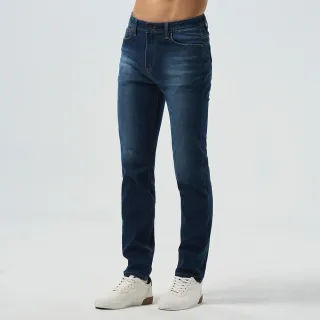 【BRAPPERS】男款 中腰四面彈中直筒九分褲