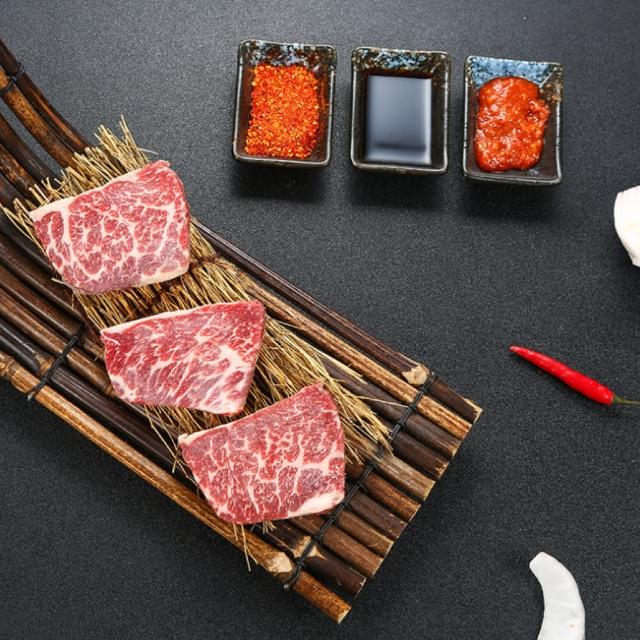【一手鮮貨】日本鹿兒島A5和牛燒肉片(3盒組/牛肉片/火鍋肉片/烤肉片)