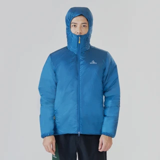 【TAKODA】Okaga G100輕量保暖科技棉連帽外套-男女共版-暗岩藍(機能外套/保暖化纖外套/連帽外套)