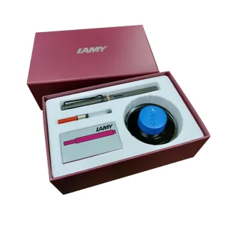 【LAMY】紫丁香 墨水卡水 禮盒+霧黑鋼筆(17)
