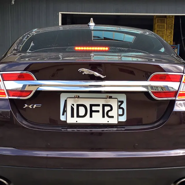 【IDFR】Jaguar 積架 捷豹 XF X250 2011~2015 鍍鉻銀 後車廂 尾門飾條 後箱飾條(行李箱飾條 後車廂飾條)
