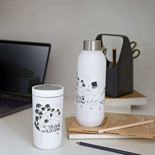 【Stelton】嚕嚕米 Moomin x Keep Cool隨身瓶750ml(白色)