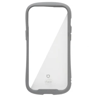 【iFace】iPhone 14 Plus 6.7吋 Reflection 抗衝擊強化玻璃保護殼 - 莫蘭迪灰色