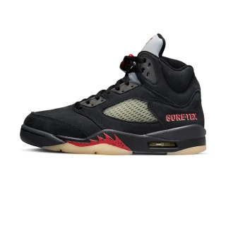 【NIKE 耐吉】Wmns Air Jordan 5 Retro GTX 女鞋 黑色 AJ5 運動 籃球鞋 DR0092-001