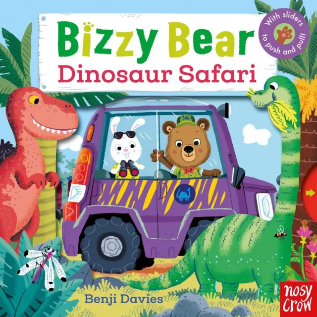 Bizzy Bear: Dinosaur Safari（硬頁書英國版）*附音檔QRCode*