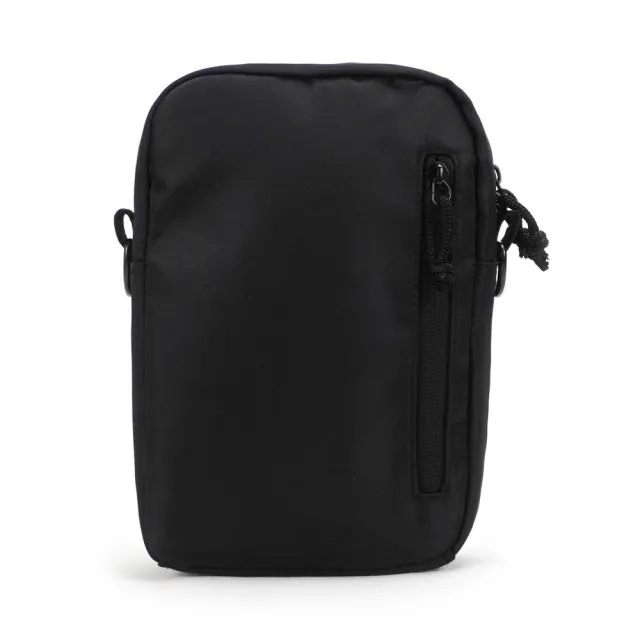 【FILA】Bag 側背包 斜背包 隨身包 網袋夾層 潮流 休閒 方包 黑(BMV-7009-BK)