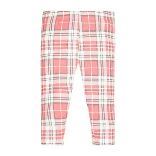 【mothercare】專櫃童裝 粉紅格紋氣質內搭褲(6-12個月)