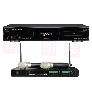 【音圓】S-2001 N2-350+MIPRO ACT-941(伴唱點歌機4TB+無線麥克風)