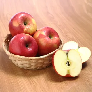 【水果達人】美國大顆富士蜜蘋果8顆裝x1盒(300g ±10%/顆)