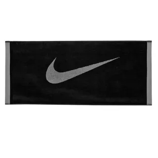 【NIKE 耐吉】運動毛巾 純棉 80x35cm FUNDAMENTAL TOWEL 黑 NET17010MD